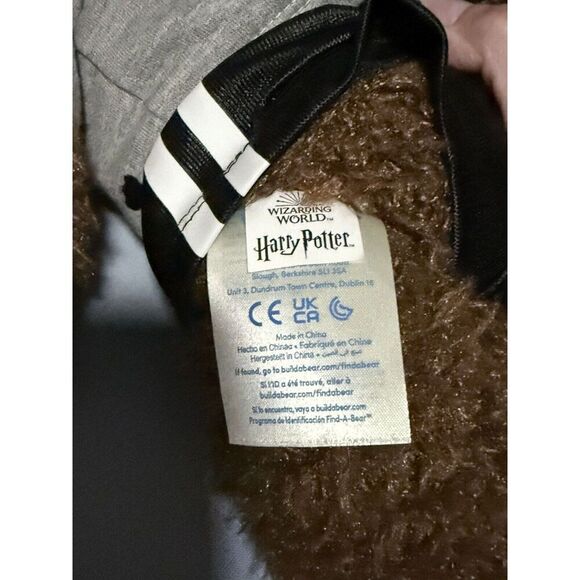 Build-A-Bear Plush Teddy Bear Brown Wizarding World Harry Potter Atlanta Falcons - Picture 5 of 6